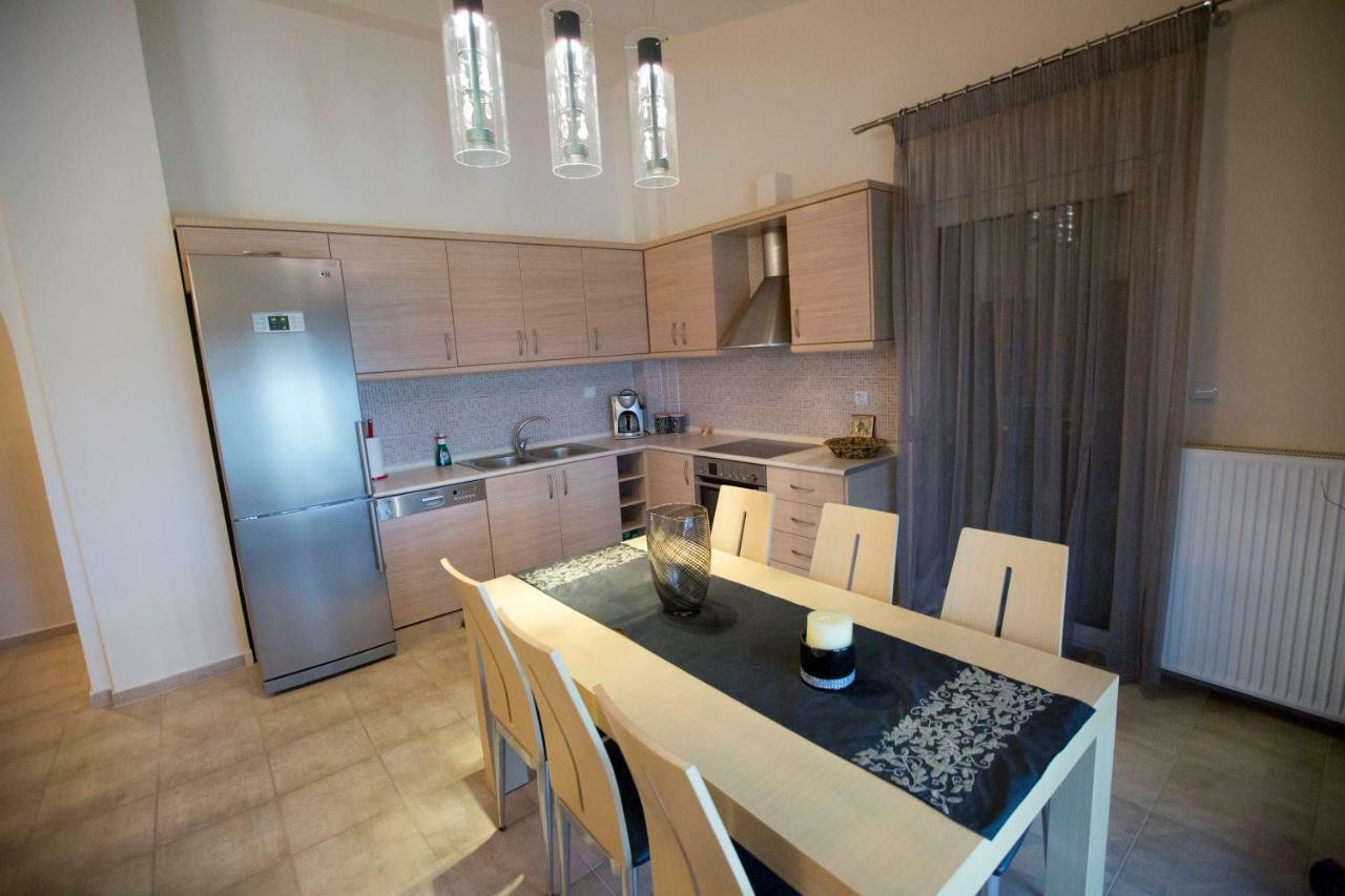 Elena Luxury Apartment Keramotí Esterno foto
